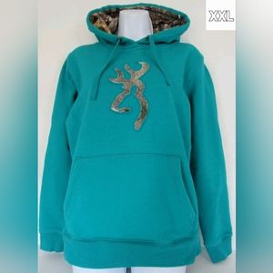 Women’s Browning Hoodie W/ Camo Logo Size XXL EUC!!!